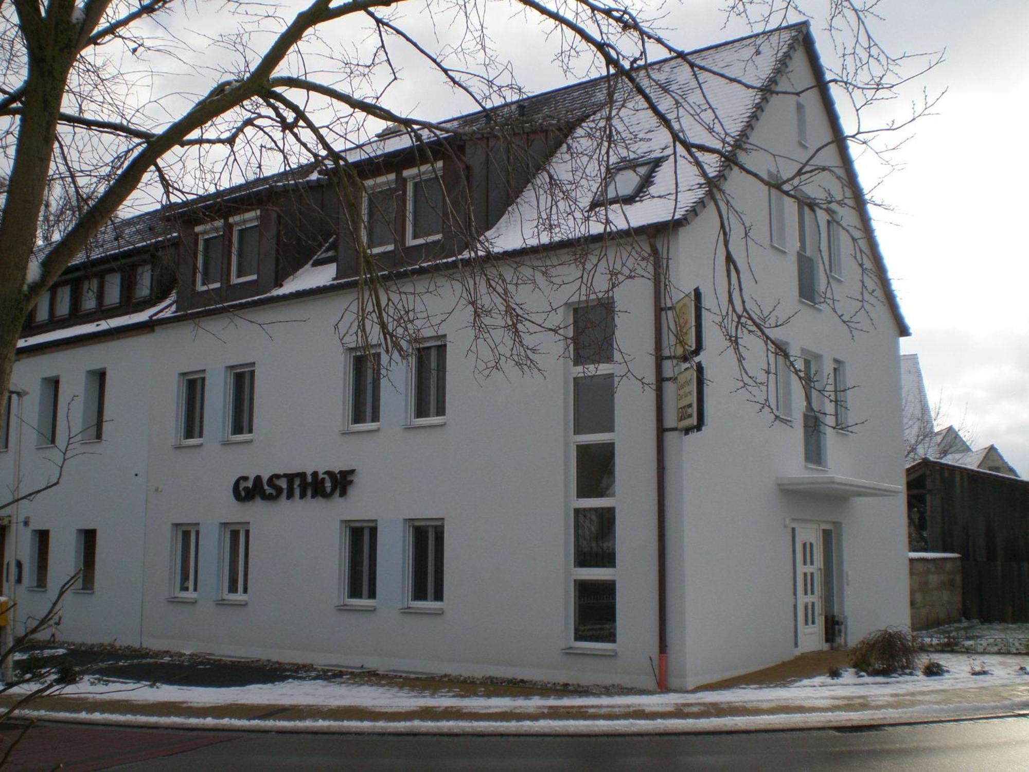 Gaestehaus Zur Kurve Hotel Zirndorf Exterior foto